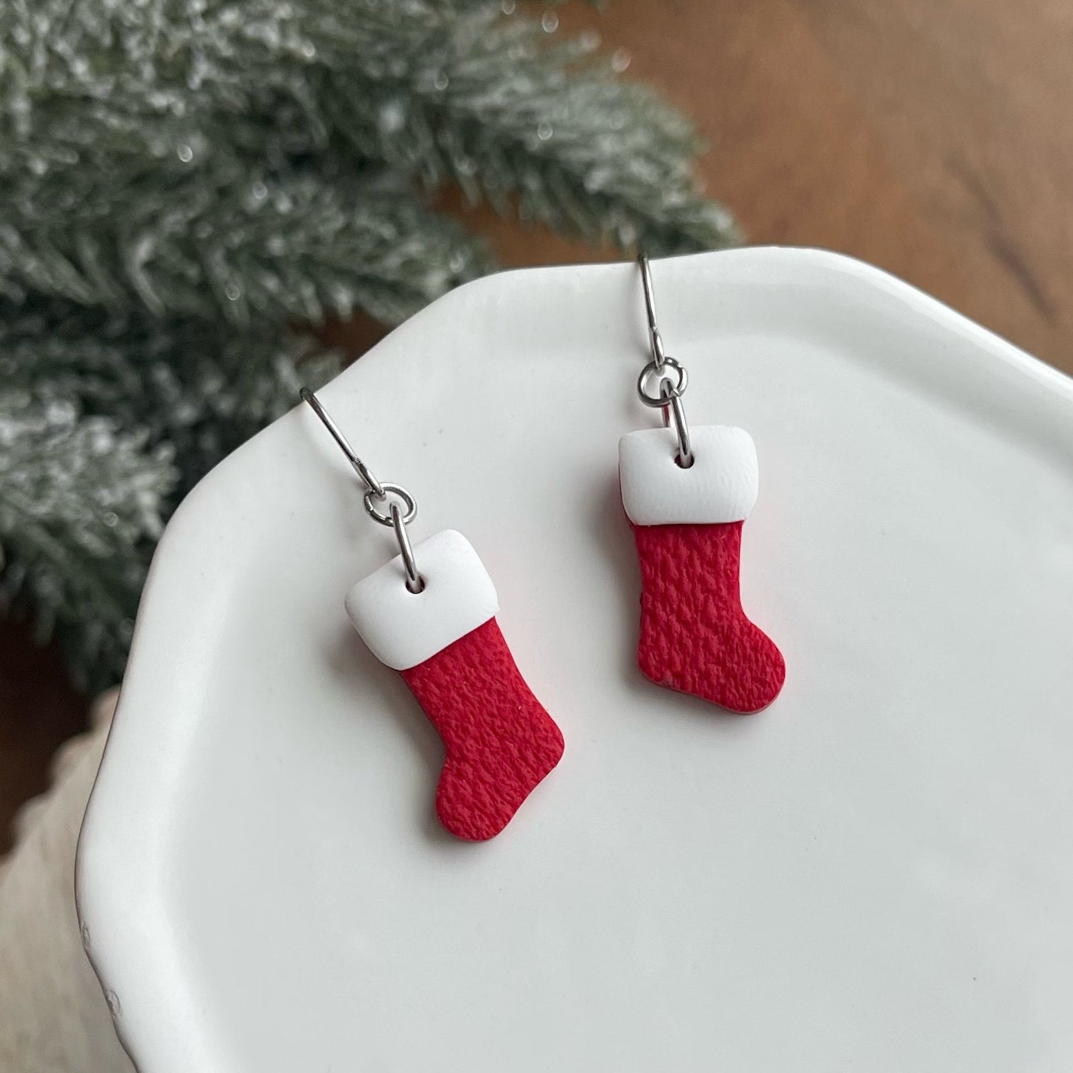Classic Stocking Earrings