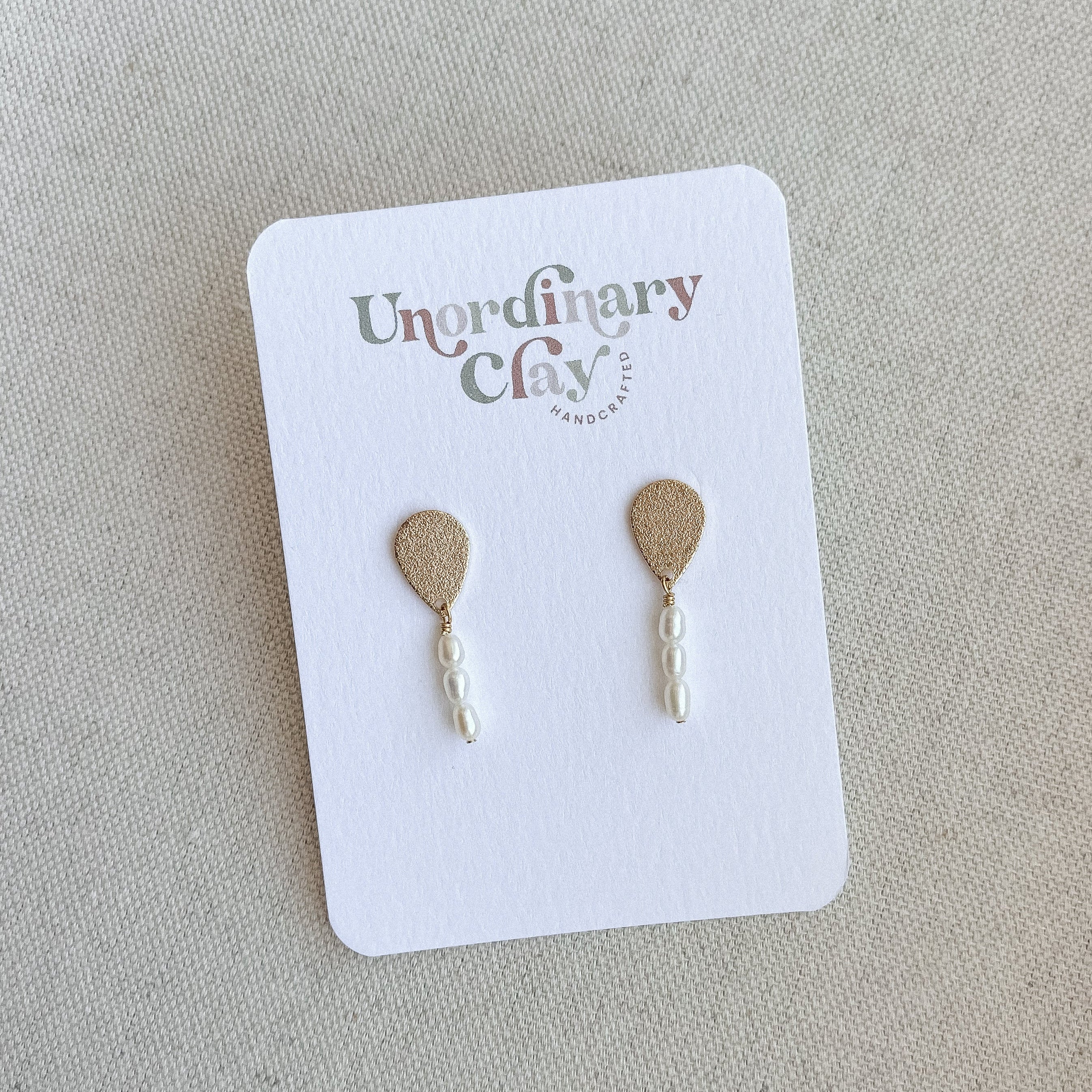 Freshwater Pearl Post Earrings