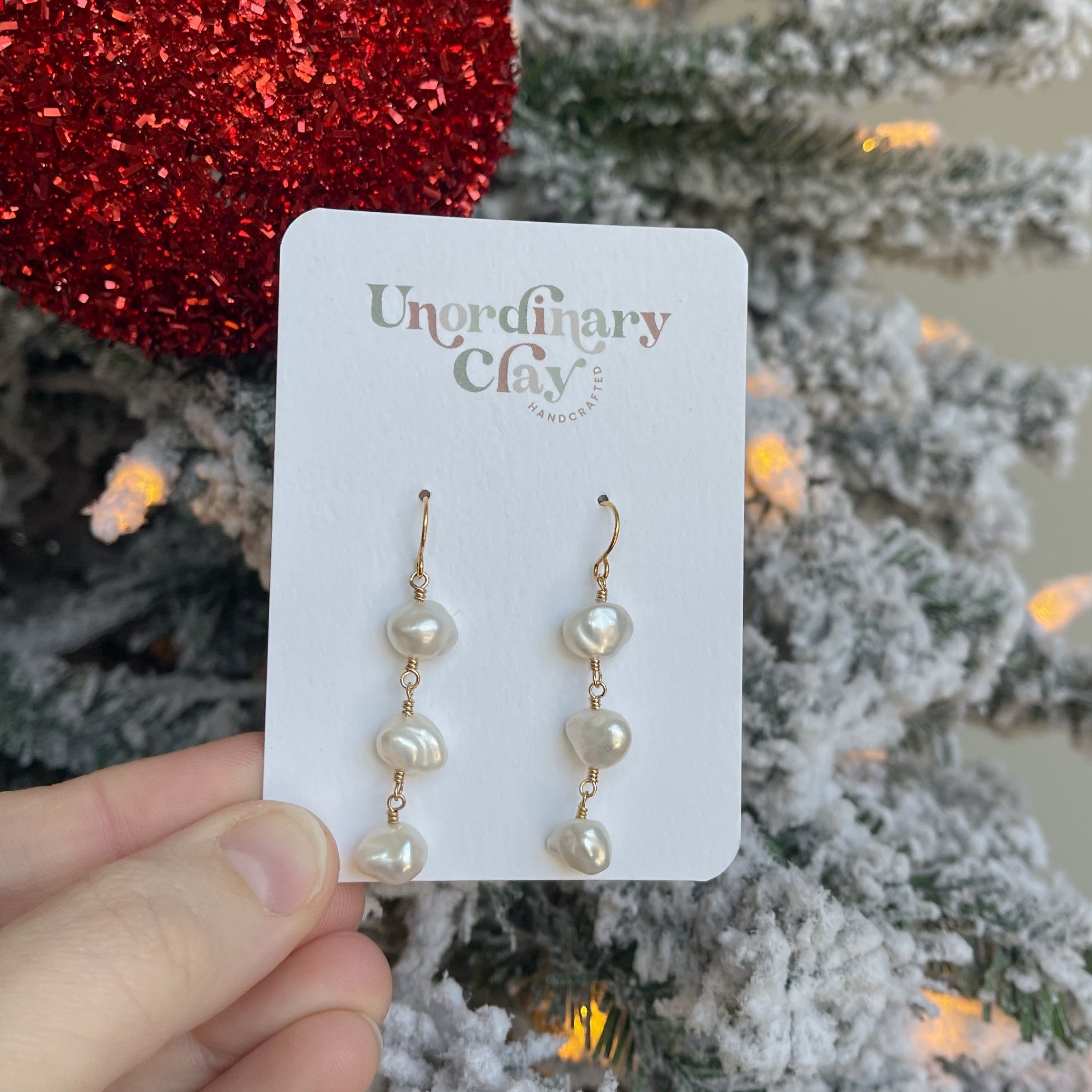 Freshwater Pearl Trio Dangles