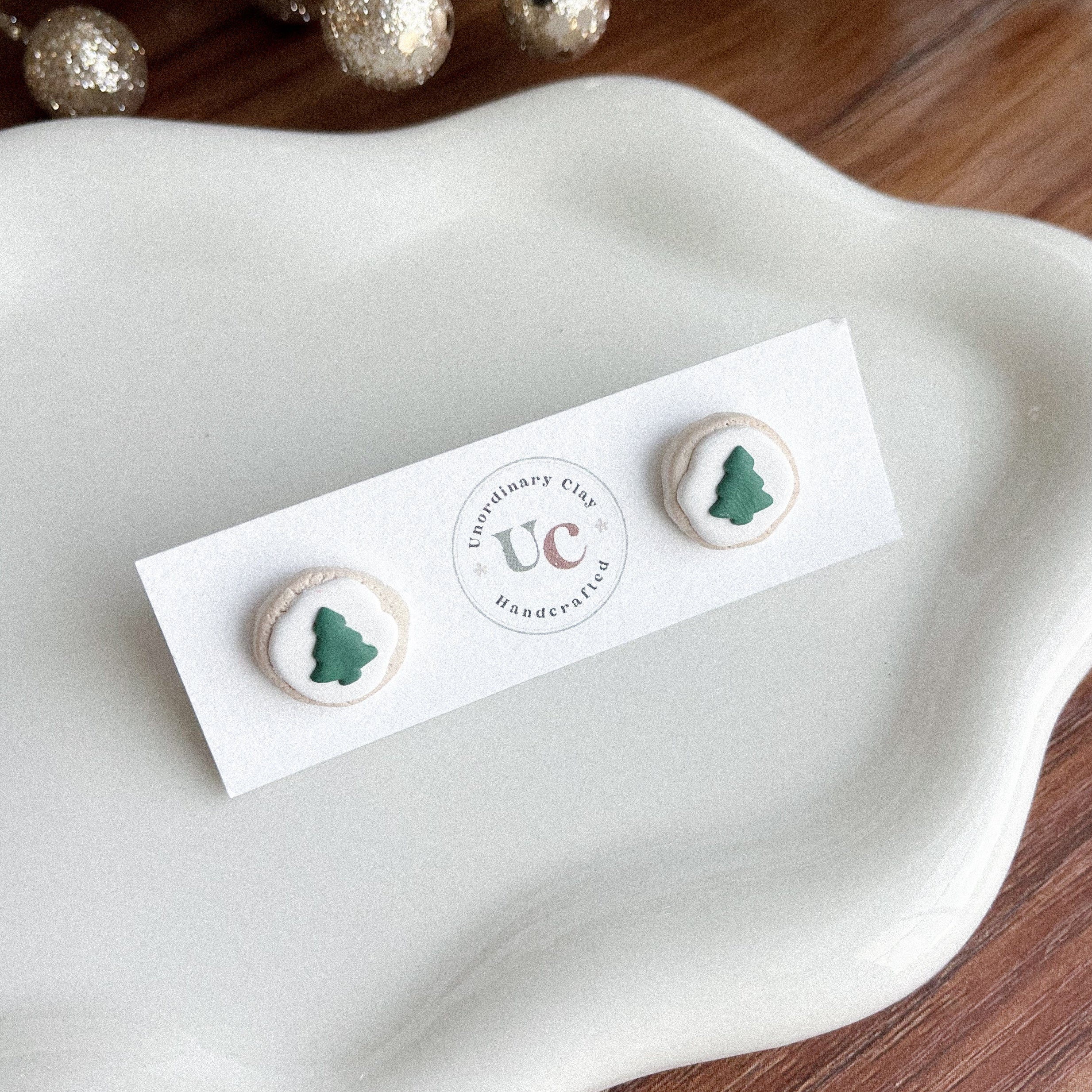 Clay Stud Earrings