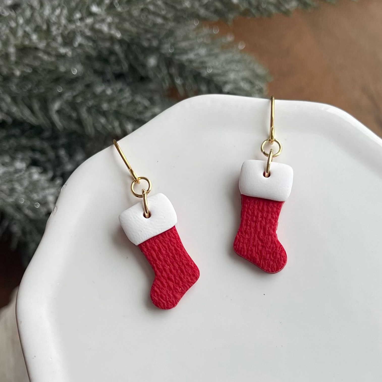 Classic Stocking Earrings