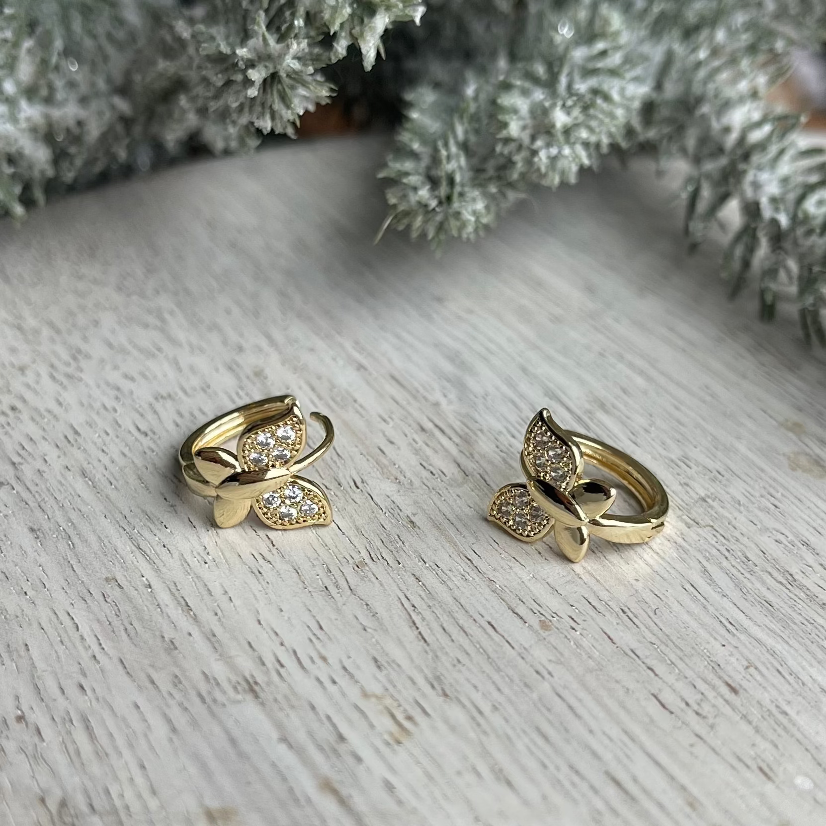 Little Butterfly Hoops