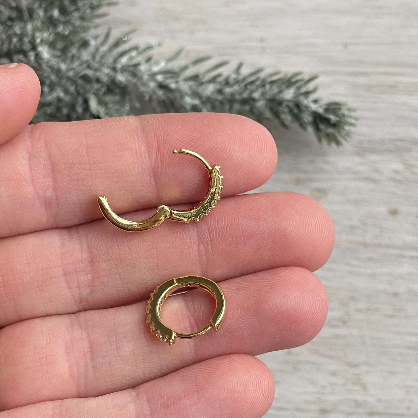 Gold 'Everyday' Hoops