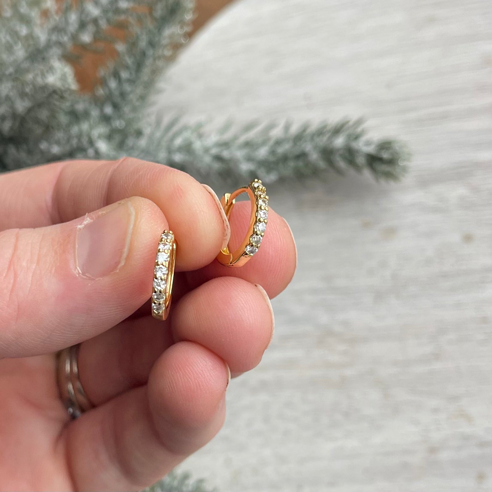 Gold 'Everyday' Hoops