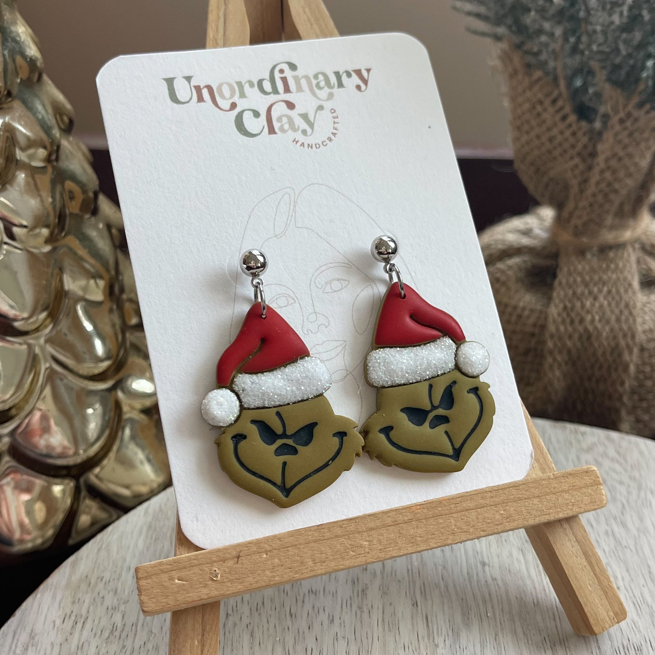 Grinch Earrings