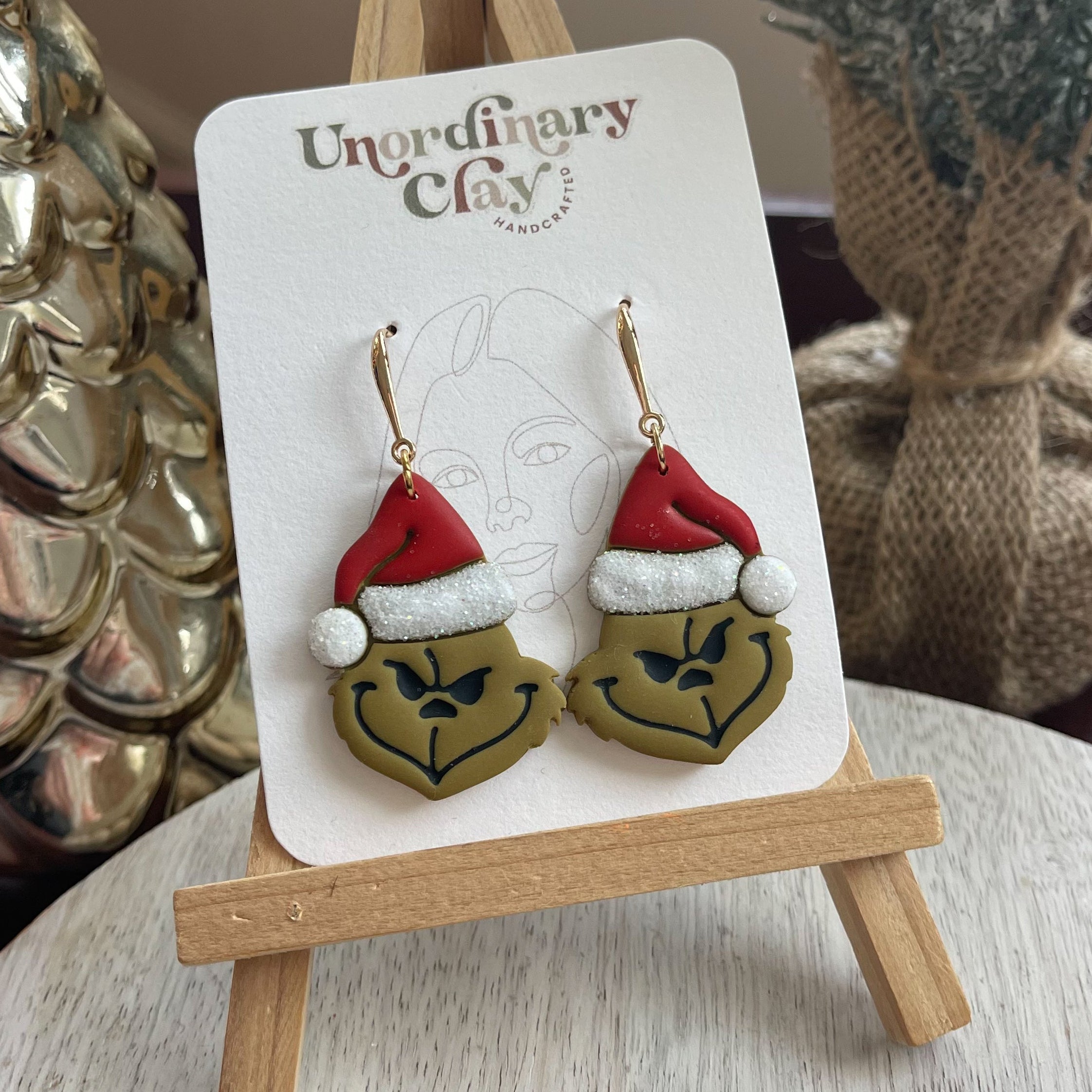 Grinch Earrings