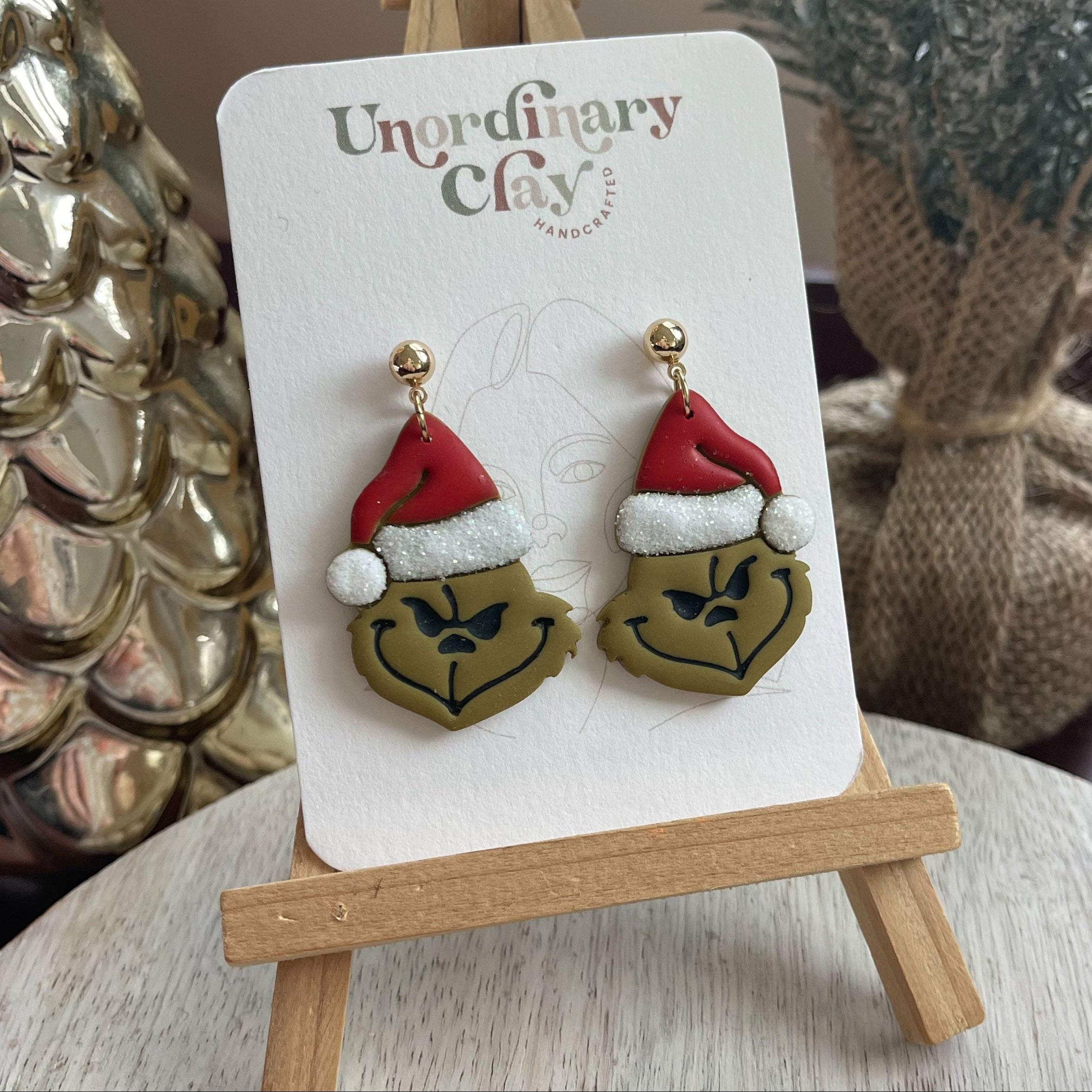 Grinch Earrings